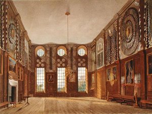 La salle de garde, Hampton Court, de 