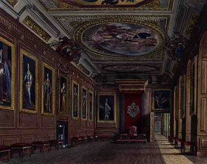 Chambre de Présence du Roi, Château de Windsor, de 
