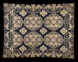 Couverture double en laine et coton, c. 1821-1828 - James (attr.to) Alexander