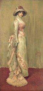 Harmonie en rose et gris : Lady Meux