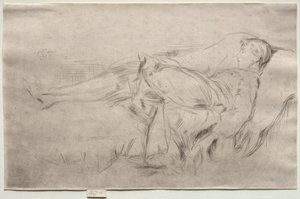 Un enfant sur un canapé, No. 2 - James Abbott McNeill Whistler