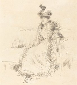 Une dame assise, 1893 - James Abbott McNeill Whistler