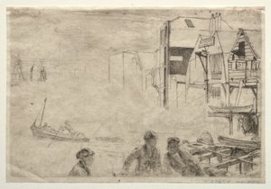 Un quai - James Abbott McNeill Whistler