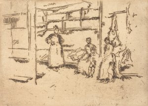 Après la vente, Hounsditch, vers 1886-1888 - James Abbott McNeill Whistler