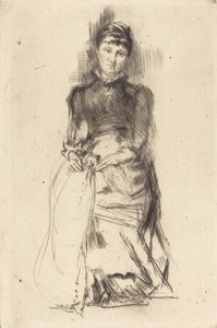 Agnes, vers 1873-1875 - James Abbott McNeill Whistler
