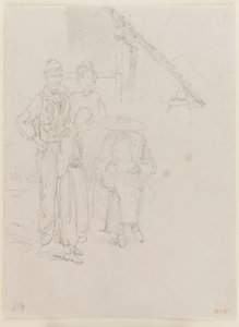 Un artiste dessinant, 1858 - James Abbott McNeill Whistler