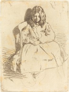 Annie assise - James Abbott McNeill Whistler