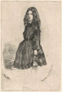Annie, vers 1857 - James Abbott McNeill Whistler
