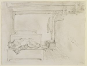 À la ferme de Maladrie, 1858 - James Abbott McNeill Whistler