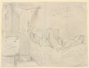 En attendant que le linge sèche ! Cologne, 1858