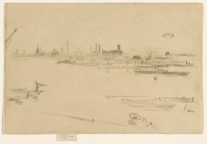 Matin à Battersea, 1875 - James Abbott McNeill Whistler