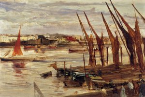 Battersea Reach, vers 1863 - James Abbott McNeill Whistler