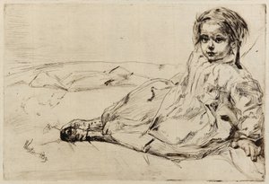 Bibi Valentin, 1859 - James Abbott McNeill Whistler
