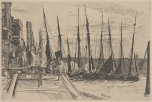 Billingsgate - James Abbott McNeill Whistler