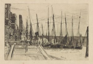 Billingsgate, 1859 - James Abbott McNeill Whistler