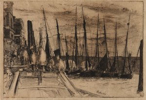 Billingsgate - James Abbott McNeill Whistler