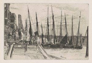 Billingsgate, 1859 - James Abbott McNeill Whistler