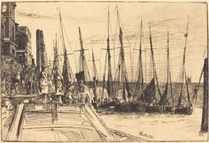 Billingsgate - James Abbott McNeill Whistler