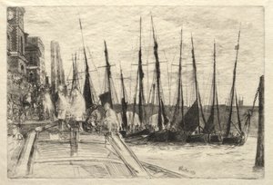 Billingsgate, 1859 - James Abbott McNeill Whistler