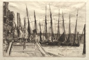 Billingsgate, 1859 - James Abbott McNeill Whistler