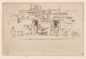 Cages à oiseaux, Chelsea, vers 1886-88 - James Abbott McNeill Whistler
