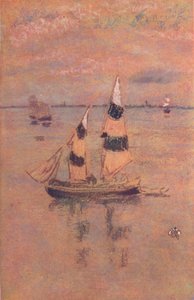 Noir et or, Venise, vers 1860, 1904 - James Abbott McNeill Whistler