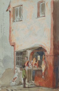 Boutique de boucherie Saverne, 1858 - James Abbott McNeill Whistler