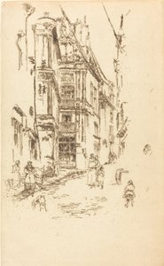Chancellerie, Loches, 1888 - James Abbott McNeill Whistler