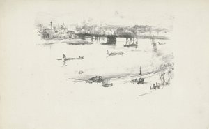 Pont ferroviaire de Charing Cross - James Abbott McNeill Whistler