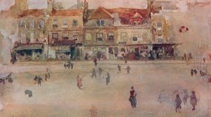 Boutiques de Chelsea, vers 1855, 1904 - James Abbott McNeill Whistler