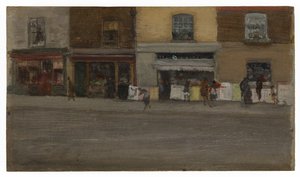 Boutiques de Chelsea, début des années 1880