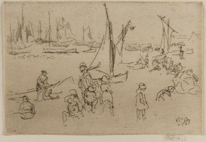 Enfants, Portsmouth, 1887 - James Abbott McNeill Whistler