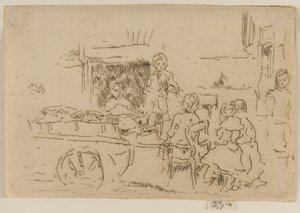 Brouette de fruits pour enfants, 1887 - James Abbott McNeill Whistler