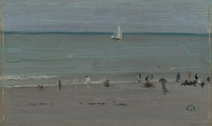 Scène côtière, baigneurs - James Abbott McNeill Whistler