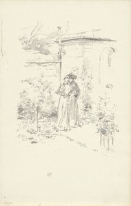 Confidences dans le jardin