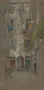 Corte del Paradiso - James Abbott McNeill Whistler