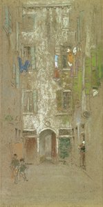 Corte del Paradiso, 1880 - James Abbott McNeill Whistler