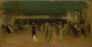 Jardins de Cremorne, n° 2, vers 1870-80 - James Abbott McNeill Whistler
