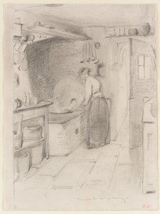 Cuisine à Lutzelbourg, 1858 - James Abbott McNeill Whistler