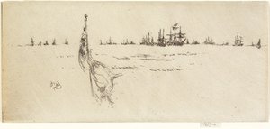 Baisser le drapeau, 1887 - James Abbott McNeill Whistler