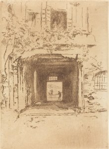 Porte et vigne, 1880 - James Abbott McNeill Whistler