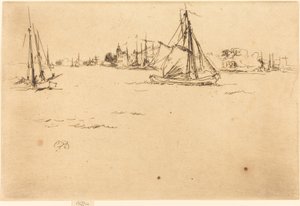 Dordrecht, 1884 - James Abbott McNeill Whistler