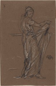Figure féminine drapée, 1870-1873 - James Abbott McNeill Whistler