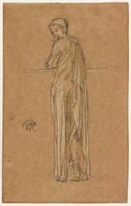 Figure drapée debout, 1870-1873 - James Abbott McNeill Whistler