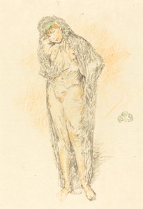 Figure drapée, debout, 1891 - James Abbott McNeill Whistler