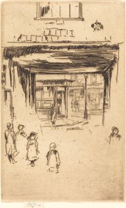 Drury Lane, vers 1880-1881 - James Abbott McNeill Whistler