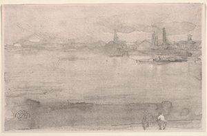 Tôt le matin : La Tamise à Battersea, Londres, 1878 - James Abbott McNeill Whistler