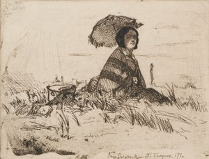 En Plein Soleil, 1858 - James Abbott McNeill Whistler