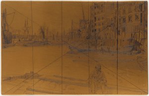 Plaque de gravure : Eagle Wharf Tyzac Whiteley and Co., 1859