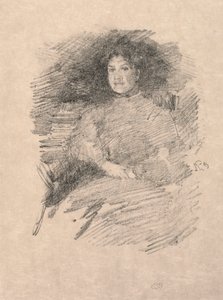 À la lumière du feu Mme Pennell, 1896 - James Abbott McNeill Whistler